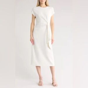 NWT Nordstrom Ivory Midi Dress